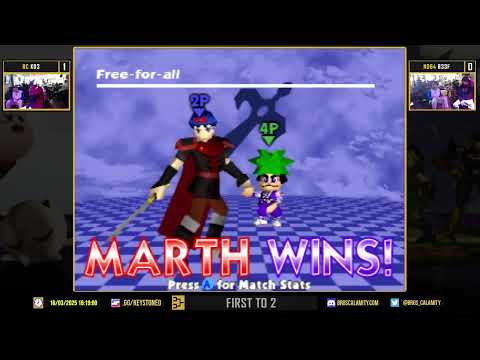 Keystoned VIII   #SSB64   Remix Winners Quarters   KD3 vs  B33F