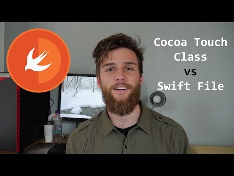 Cocoa Touch Class vs Swift File - Whats the Difference?
