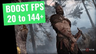 God of War - How to BOOST FPS and Increase Performance on any PC