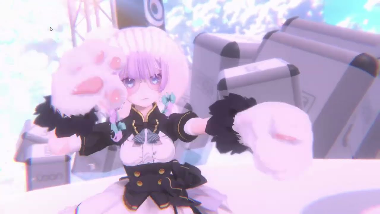 【VRChat】【MMD dance】 YOASOBI - IDOL/アイドル　【NecoMaid】