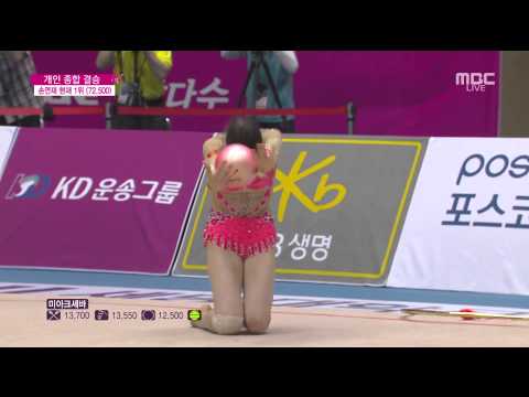 15.06.13_아시아리듬체조선수권 개인종합결승 31_레지나 미아크셰바.볼. MIAKSHEVA Regina.Ball. Results [Individual All-Around]