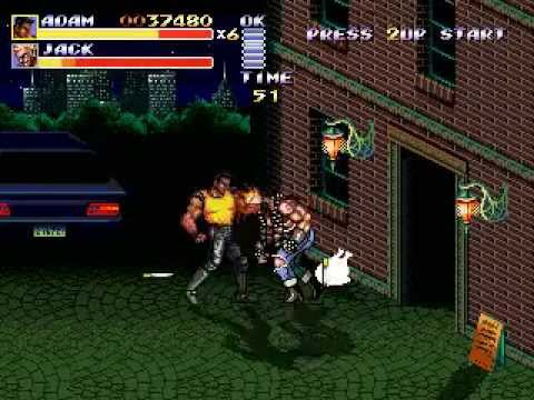 Streets of Rage Remake 5.0 - Stage 1 (To Straight)