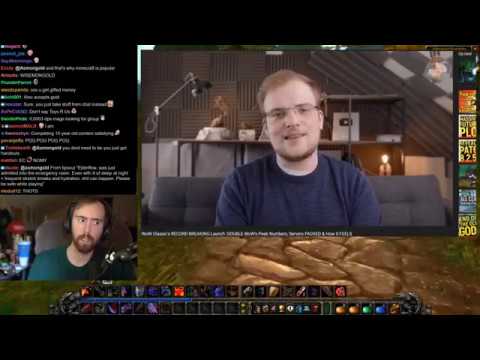 Asmongold Reacts to "WoW Classic’s RECORD BREAKING Launch: DOUBLE WoW’s Peak Numbers" by Bellular