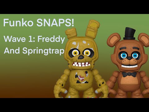 Funko SNAPS! Unboxing: Freddy and Springtrap! | IsaacPlayzYT