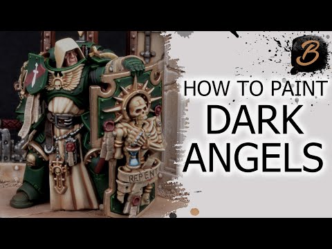 HOW TO PAINT DARK ANGELS: A Step-By-Step Guide