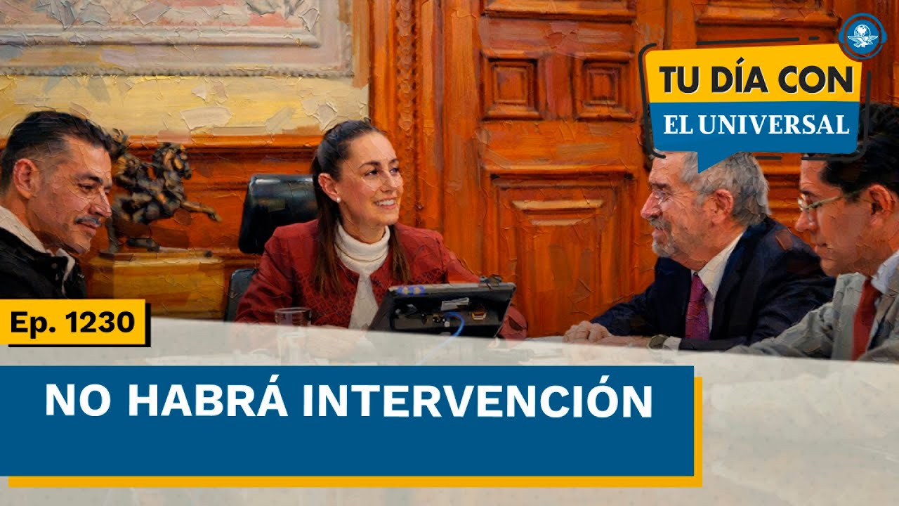 Sheinbaum descarta intervención ante la insistencia de Trump // TDCEU 🗞