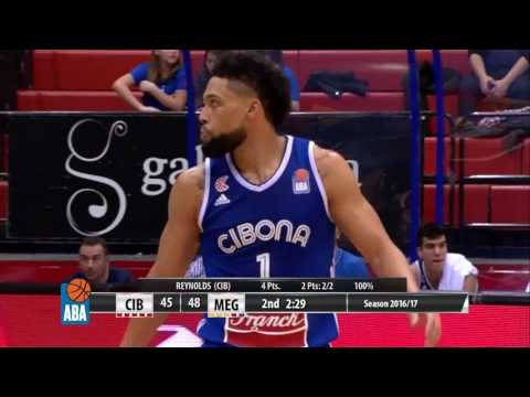 Great dribble by Scottie Reynolds! (Cibona - Mega Leks, 4.3.2017)