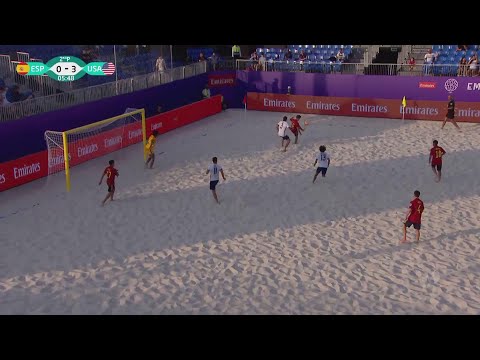 🎥 Spain's Jose Arias 🇪🇸 with a wicked bicycle kick against the USA #MomentOfTheDay