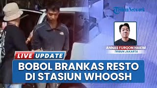 Eks Supervisor Bobol Brankas Resto Cepat Saji di Stasiun Whoosh, Ngaku Demi Operasi Ortu