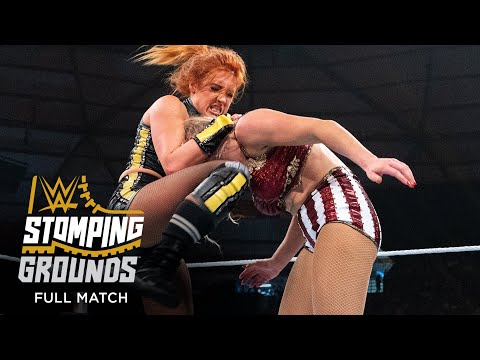 FULL MATCH - Becky Lynch vs. Lacey Evans - Raw Women's Title Match: WWE Stomping Grounds 2019