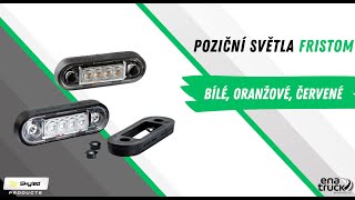 LED poziční světlo, 12-30V- Bílé