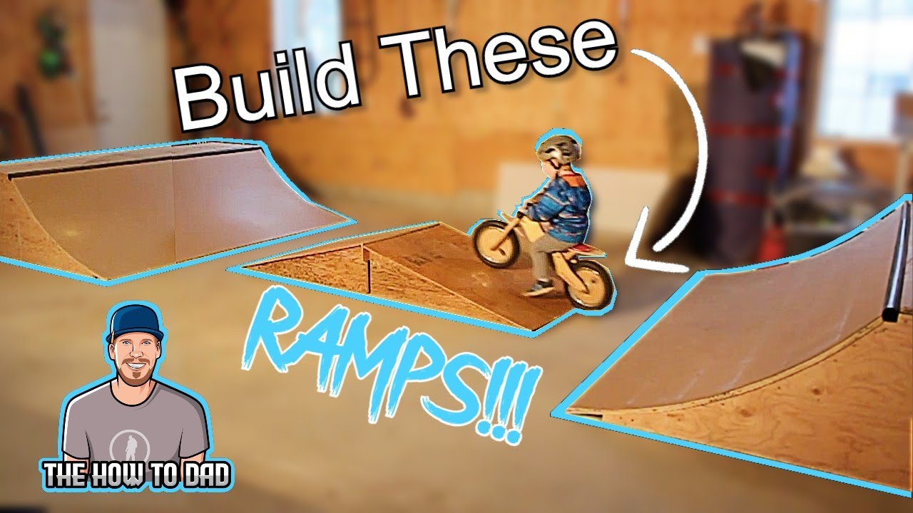 <h1 class=title>Build Halfpipe DIY: How To Build Skate Ramps Out of Wood In Your Garage - BMX Bike Ramps</h1>