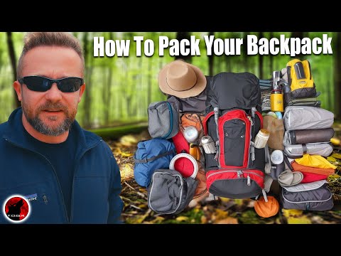 Most Do This Incorrectly - How To Pack Your Backpack Like A PRO! - Outdoor Basics