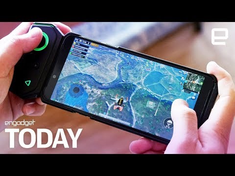 Xiaomi's gaming phone with a Joy-Con attachment is next-level | Engadget Today
