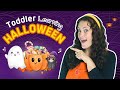 Toddler Learning Halloween Special | Songs For Kids | Play & Learn to Talk | Baby (Mummy) Shark