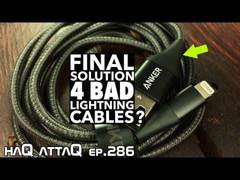 Trying to find The BEST LIGHTNING Cable │ Anker Powerline+ II - haQ attaQ 286