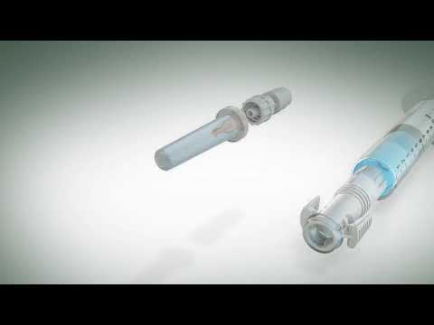 Chemfort® -  Drug Administration using a Luer Lock Adaptor and a Syringe Adaptor