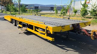 Tijhof TA 7000 car transporter trailer for sale - Image 4 | Autoline GB Tijhof TA 7000 car transporter trailer | Image 4 - Autoline