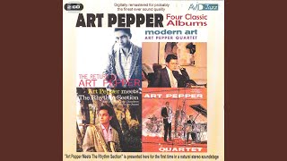 The Art Pepper Quartet: I Surrender Dear