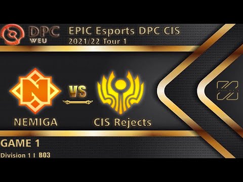 [Nemiga vs CIS Rejects] 1 карта /// ПОТНАЯ СОЛЕВАЯ ОТ РАМЗЕСА!!! /// BO3 /// DPC SEA 2021/22