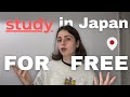 How To Get A SCHOLARSHIP To Study In JAPAN Waseda University