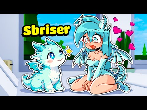 DIVENTO UN CUCCIOLO DI DRAGO Su BROOKHAVEN ROBLOX!