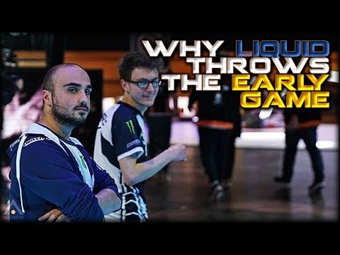 How Team Liquid Loses Early Game to Win so Miracle Can Carry on Medusa