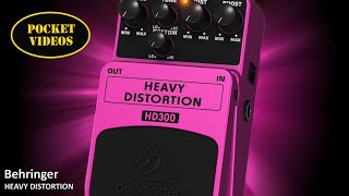 Video thumbnail for Behringer Heavy Distortion HD300 - Demo by Loucos por Pedais