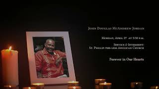 In Loving Memory of John Jordan - Obituary