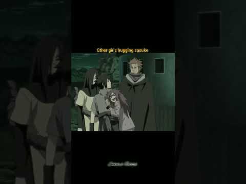 When sakura hug sasuke🤌✨#sasusaku#sakura#sasuke