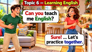 👉Learn English Speaking Practice | Slow & Easy Conversation for Beginners