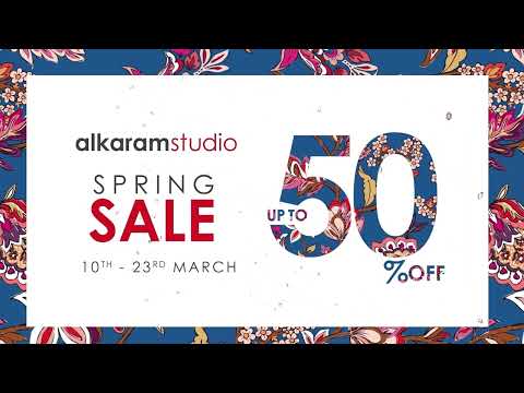 Alkaram Studio — Spring Sale 2022