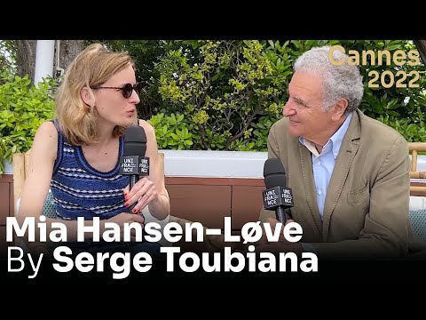 afbeelding Serge Toubiana interviews Mia Hansen-Løve about her film "One Fine Morning" at Cannes