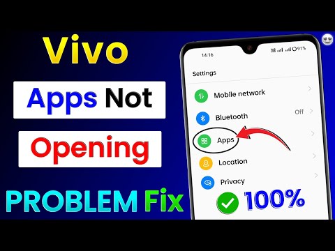 Vivo Mobile Me App Open Nahi Ho Raha Hai | Vivo Apps Not Opening | Vivo Apps Open Problem Fix