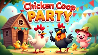 Festa no Galinheiro  | Música Divertida da Fazenda para Crianças | Mundo Animadinho