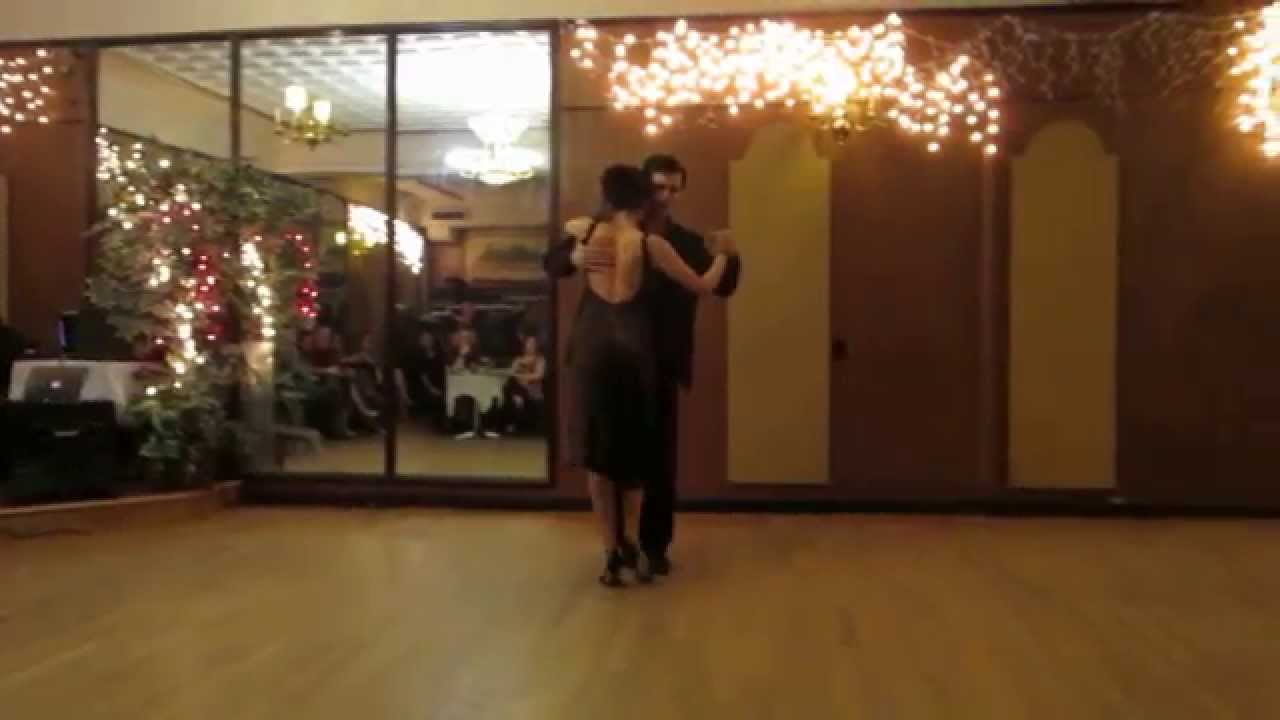 Eric Lindgren  & Laila Maluca @ La  Milonga Rosa ..May 23, 2014