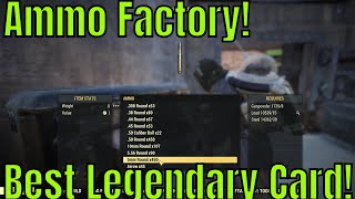 Fallout 76 One Wasteland Ammo Factory How To Use