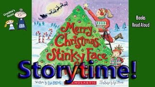 MERRY CHRISTMAS STINKY FACE Read Aloud ~ Christmas Stories ~  Bedtime Story Read Along Books gameplay video by Kathryn, 4:56 duration
