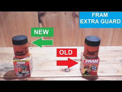 Fram Extra Guard Oil Filter - NEW vs OLD - What's Different?
