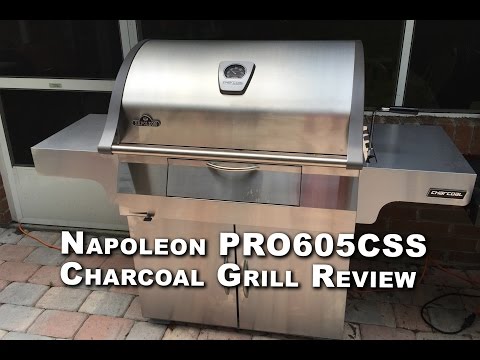 Napoleon pro605css charcoal grill review