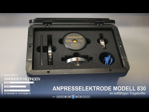 Anpresselektrode Modell 830