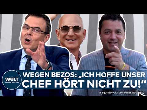 Video Thumbnail: VOR LAUFENDEN KAMERAS: Kostenexplosion rund um Bezos Hochzeit? "Ich hoffe der Chef hört nicht zu"