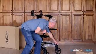 How to use UPWalker Stand Up Walker?