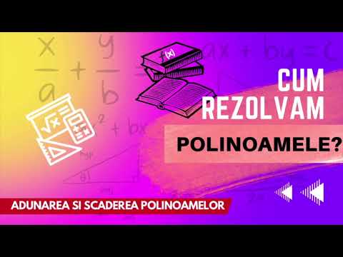 POLYNOMIALS - Addition and Subtraction of Polynomials