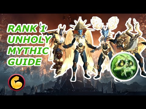 Rank 1 Unholy Mythic Prototype Pantheon Guide (Shadowlands PvE 9.2)
