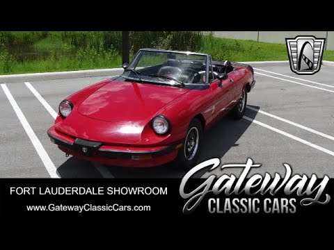 1986 Alfa Romeo Spider (CC-1998380) for sale in O'Fallon, Illinois