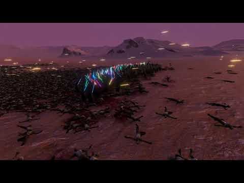 1000 Jedi Defend Against 40000 Zombies ~ Ultimate Epic Battle Simulator #7