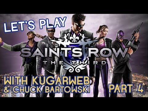Let's Play With KugarWeb - Saints Row The Third Part 4
