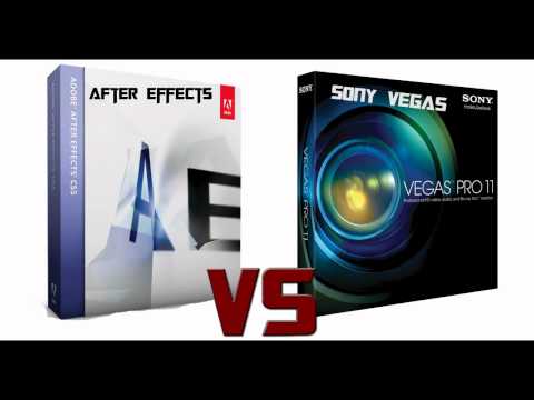 After Effects VS Sony Vegas