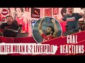 Firmino and Salah Score in Milan! | Inter 0-2 Liverpool | Goal Reactions
